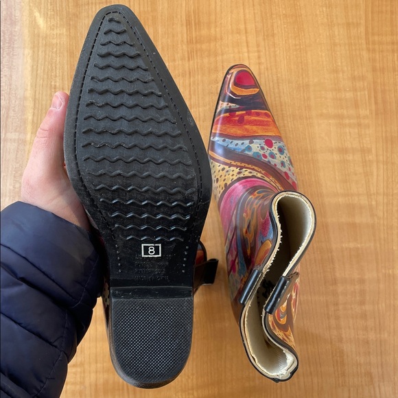 Nomad Yippy Rubber Rain Boots Womens Size 8 - Picture 8 of 12